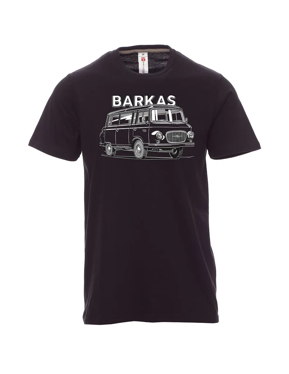 Black men´s T-shirt Barkas B1000