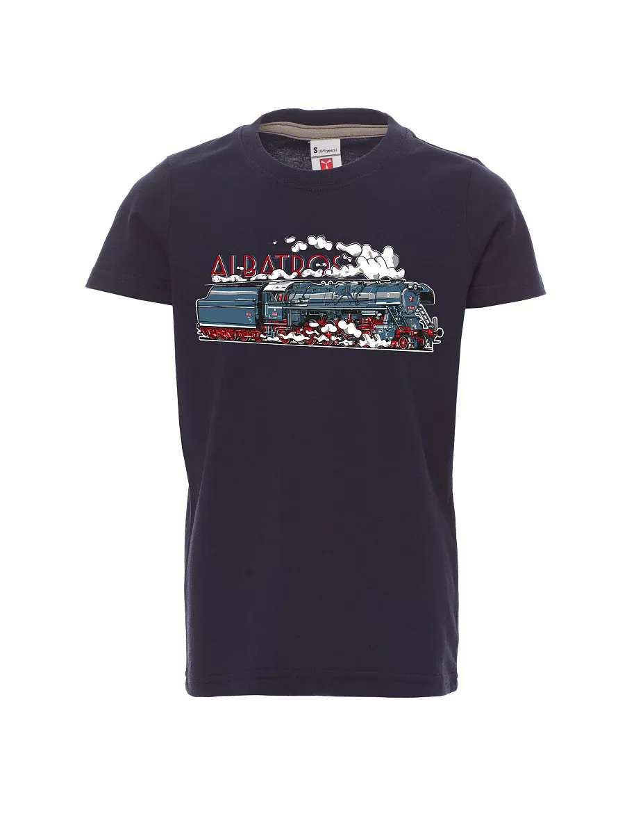 Navy children´s T-shirt Locomotive Albatros
