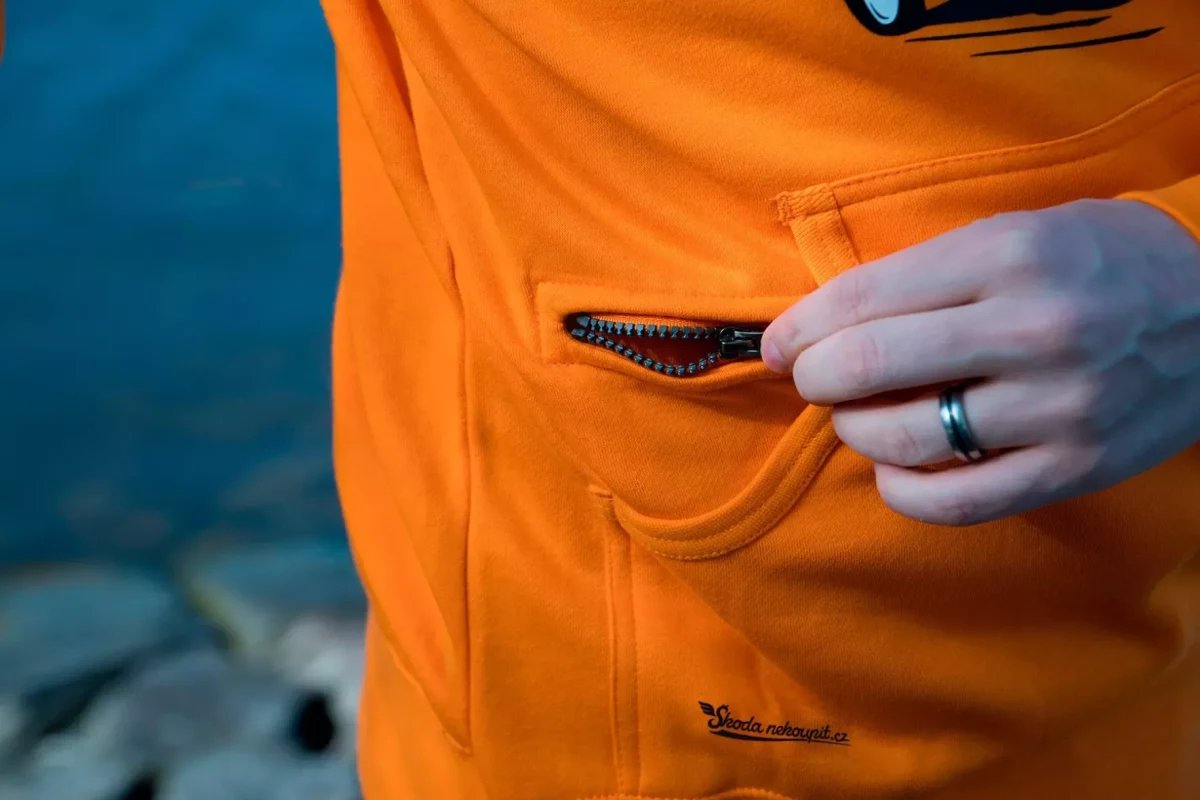 Orange men´s sweatshirt Locomotive Albatros