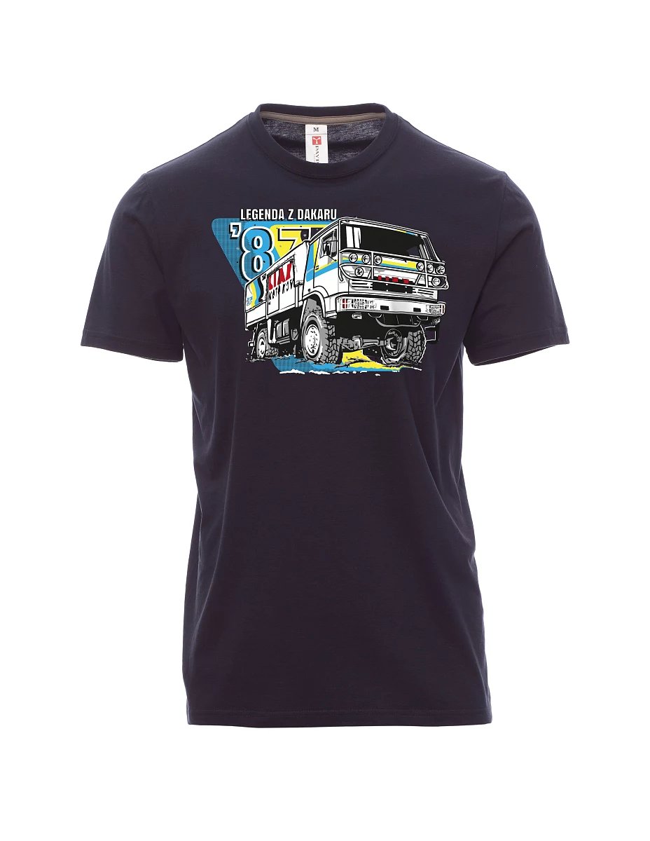 Black men´s T-shirt Liaz from dakar 1987