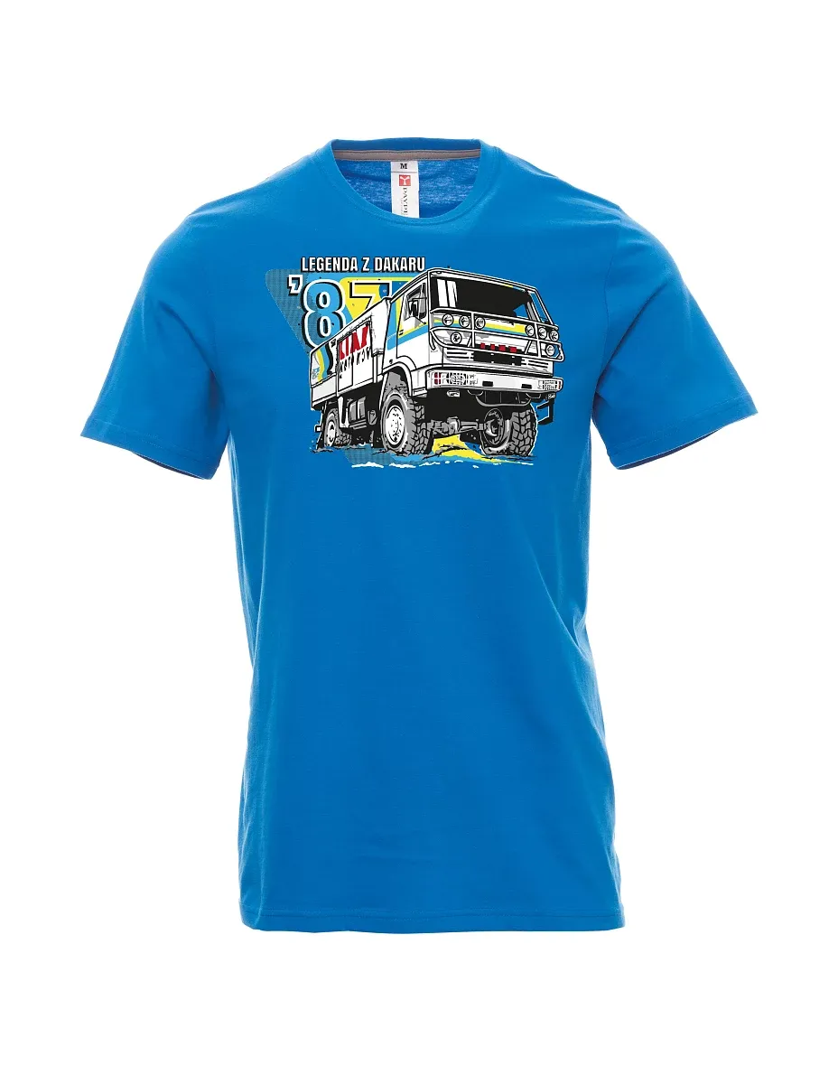 Light blue men´s T-shirt Liaz from dakar 1987