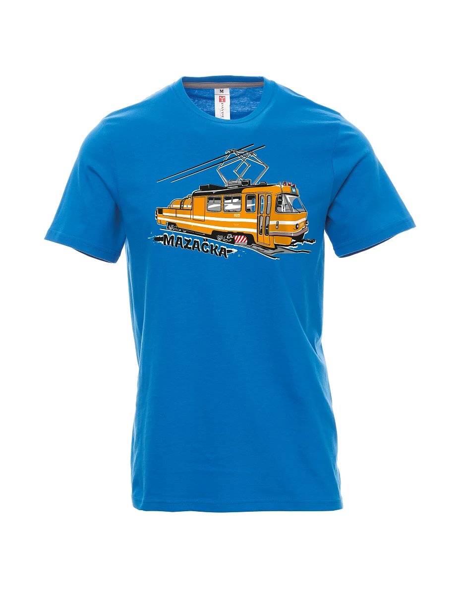 Light blue men´s T-shirt Grease Tram