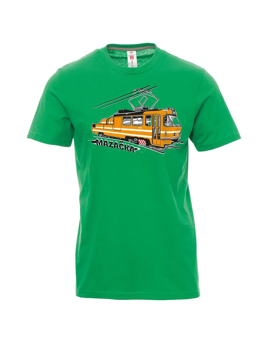 Green men´s T-shirt Grease Tram