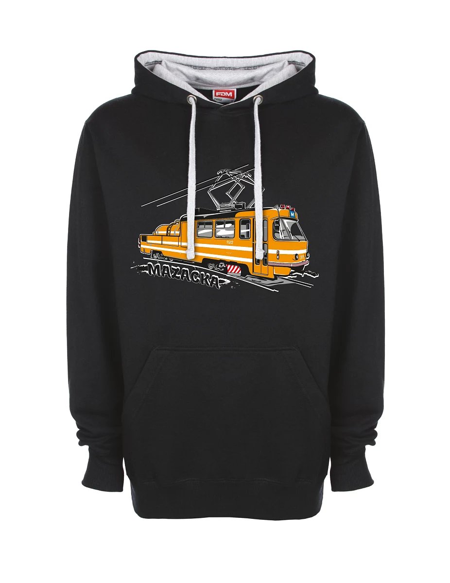 Grey-black sweatshirt Grease Tram