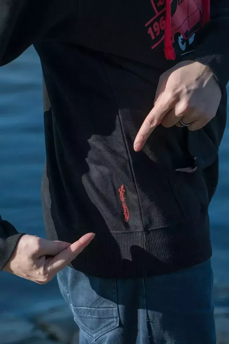 Red-black sweatshirt Locomotive 781 "Sergej" (M62)