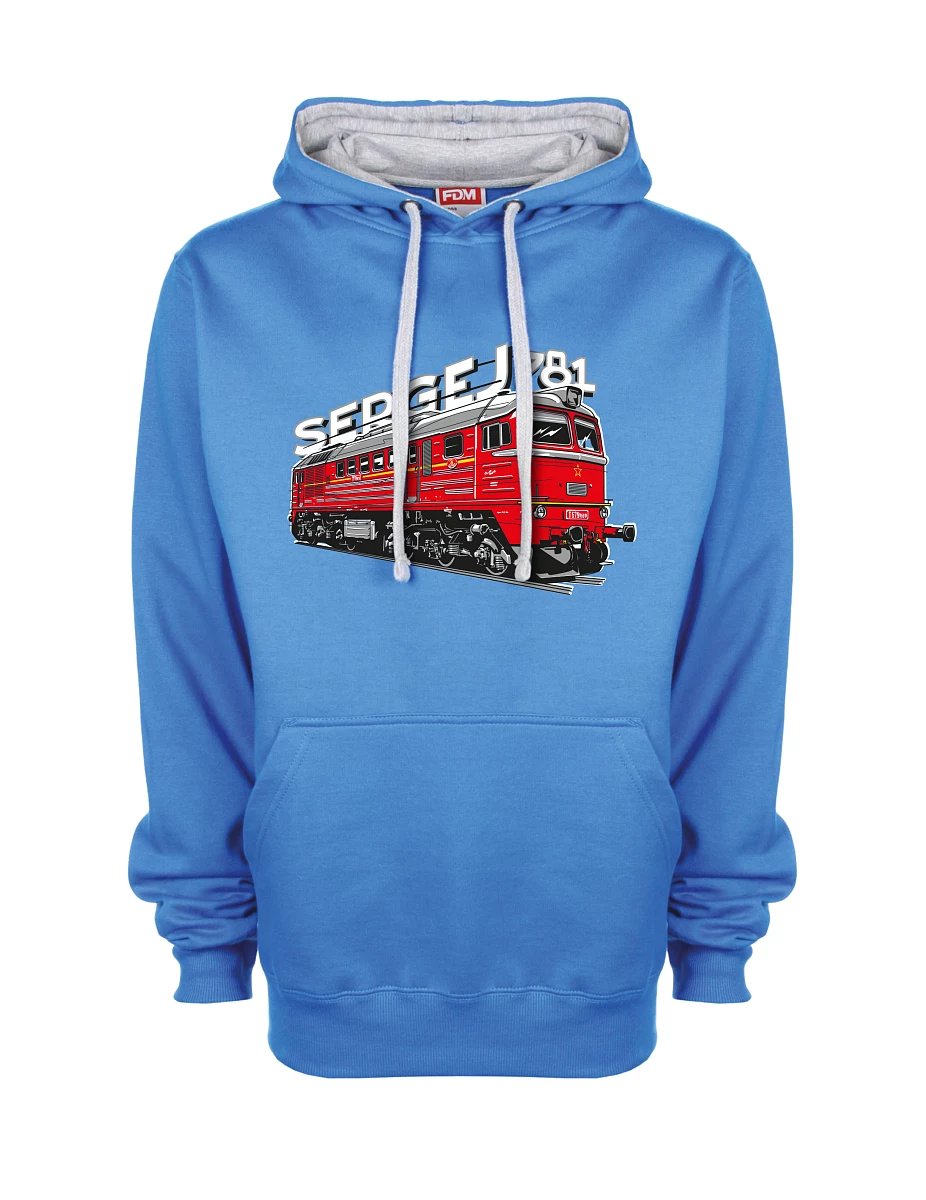 Grey-blue sweatshirt Locomotive 781 "Sergej" (M62)