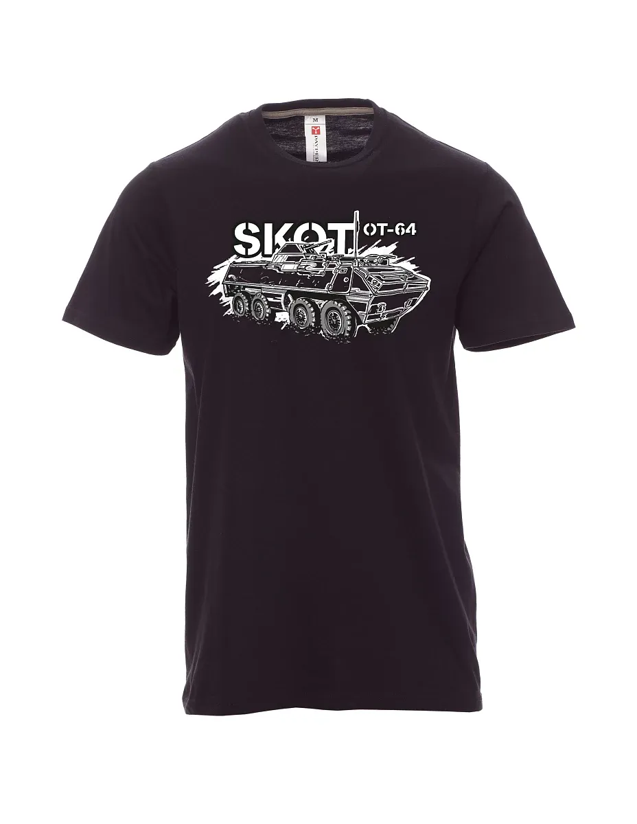 Black men´s T-shirt OT-64 "SKOT"