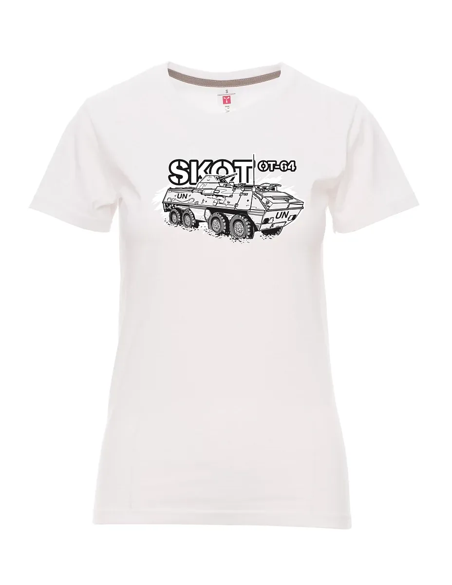 White women´s T-shirt OT-64 "SKOT" - UNPROFOR