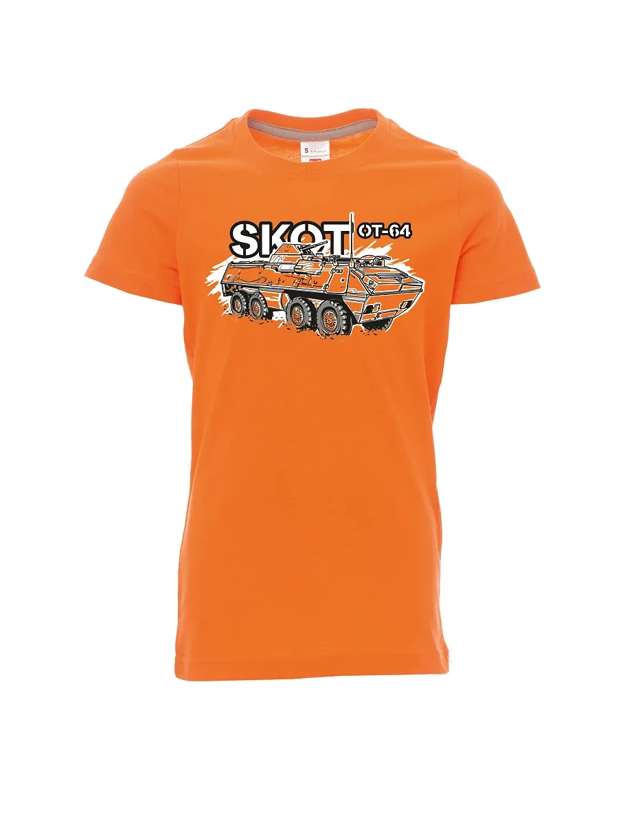 Orange children´s T-shirt OT-64 "SKOT"