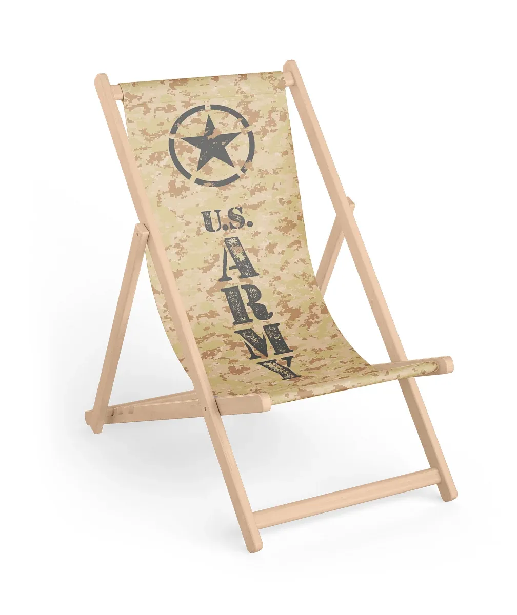 Deckchair U.S. Army seamless