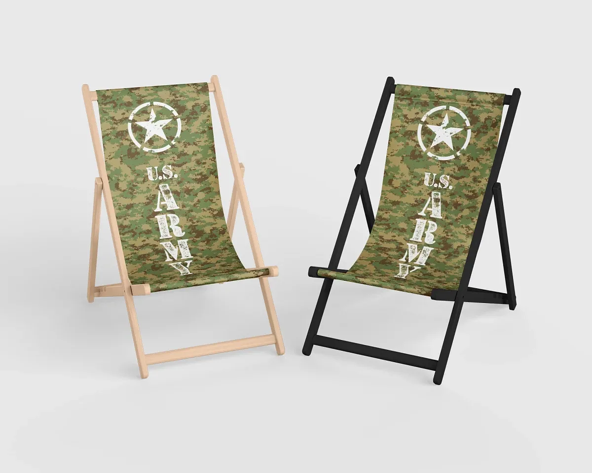 Deckchair U.S. Army camouflage