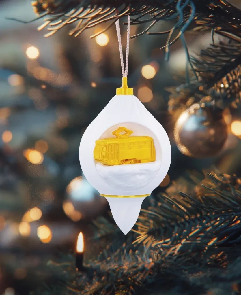 Christmas Ornament T3 tram