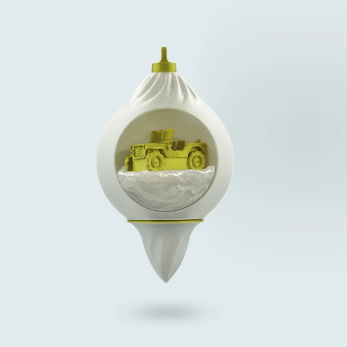 Discounted set of Willys Christmas ornaments