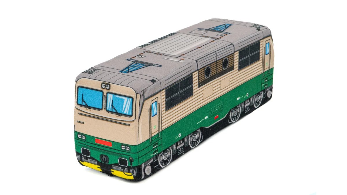 Plush cushion Electric locomotive 151 "Banana"