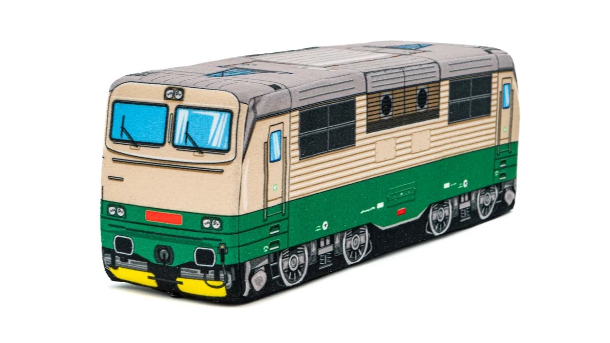 Plush cushion Electric locomotive 151 "Banana"