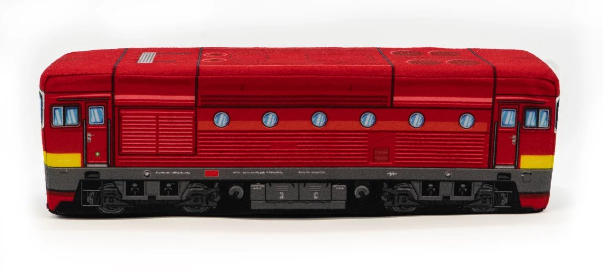 Party set t-shirts with a plush toy on the motifs locomotive 753 "Spectacle"