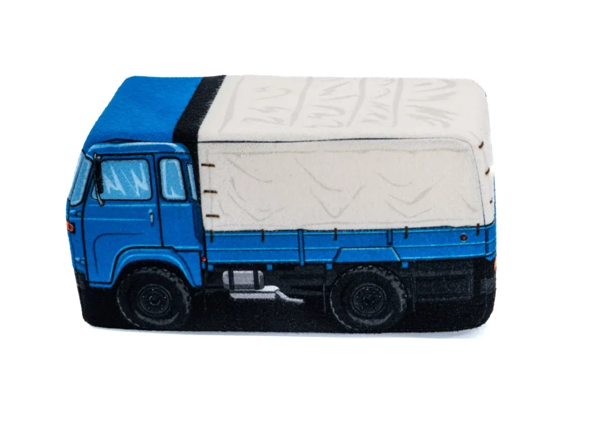 Plush cushion truck A20 1:22
