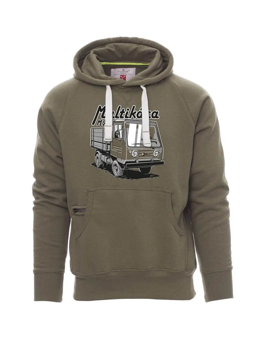 Khaki men´s sweatshirt M25