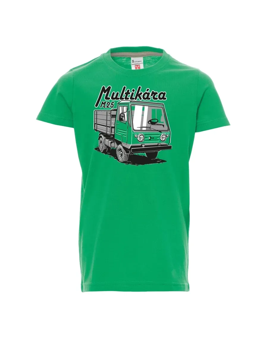 Green children´s T-shirt M25