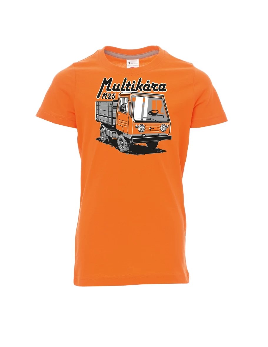 Orange children´s T-shirt M25