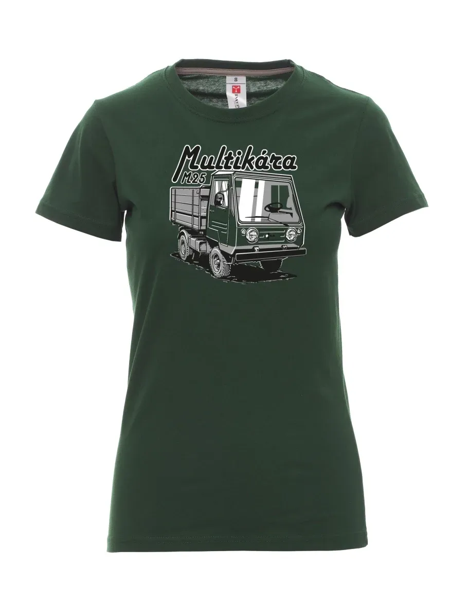 Dark green women´s T-shirt M25