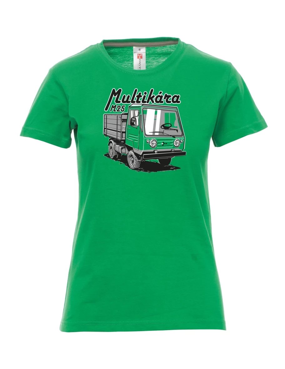 Green women´s T-shirt M25