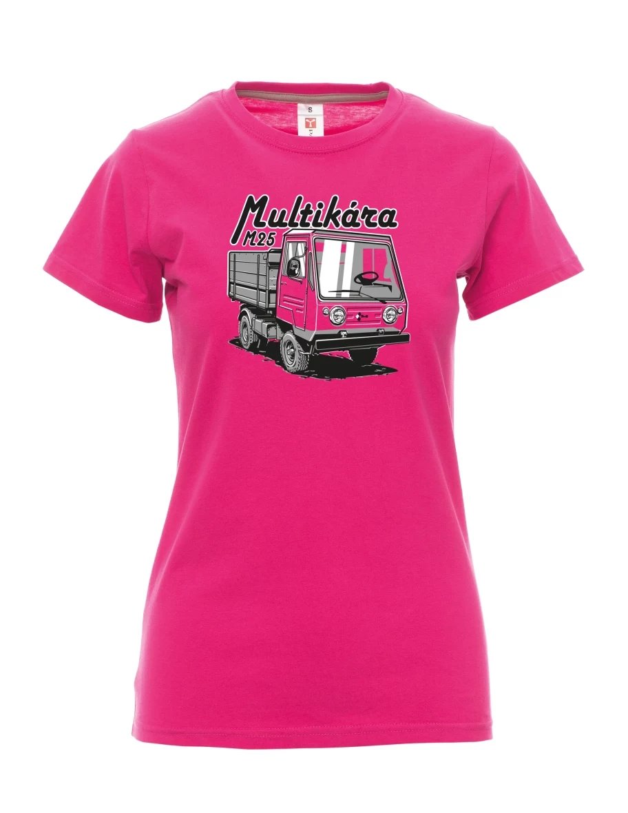 Pink women´s T-shirt M25