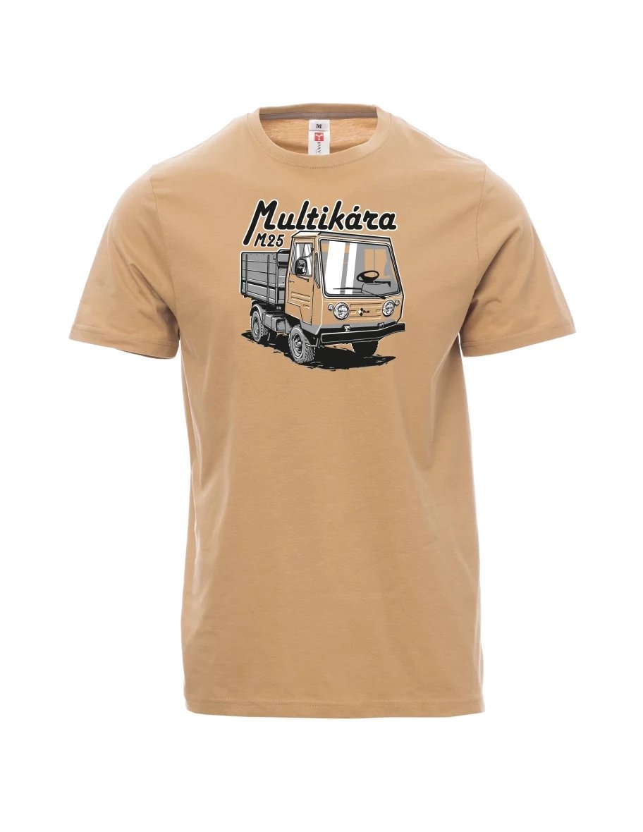 Brown men´s T-shirt M25