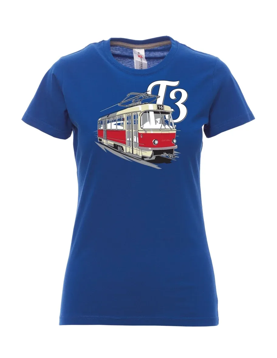 Royal blue women´s T-shirt Tram T3