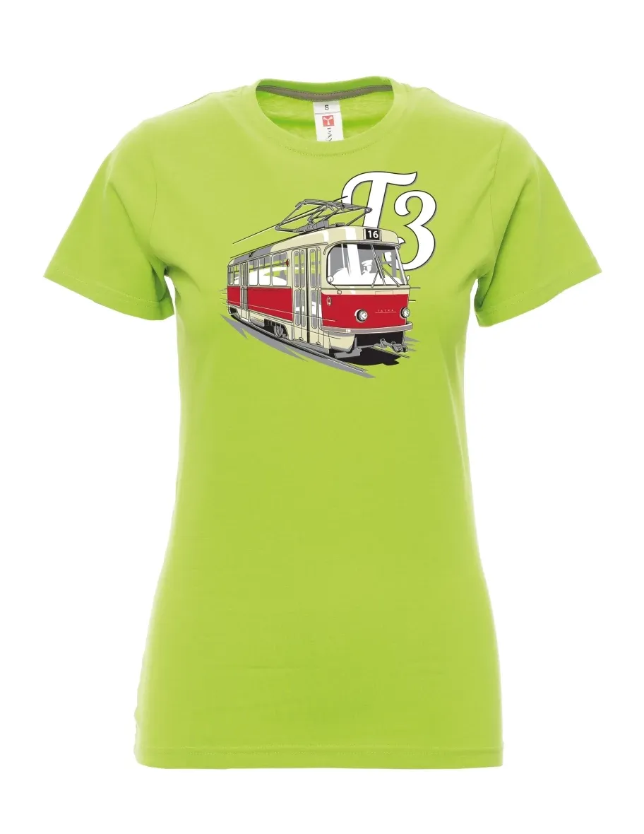 Lime women´s T-shirt Tram T3