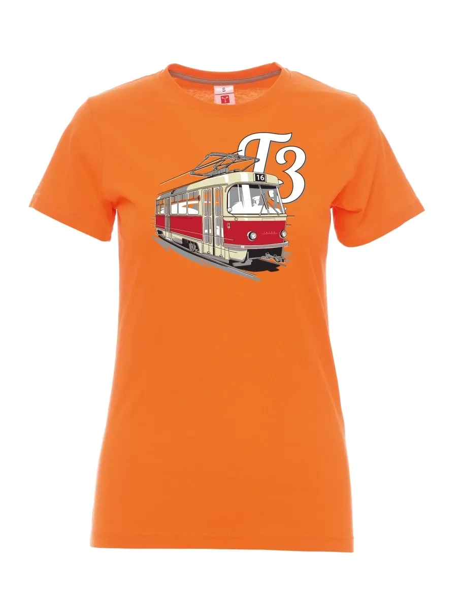 Orange women´s T-shirt Tram T3