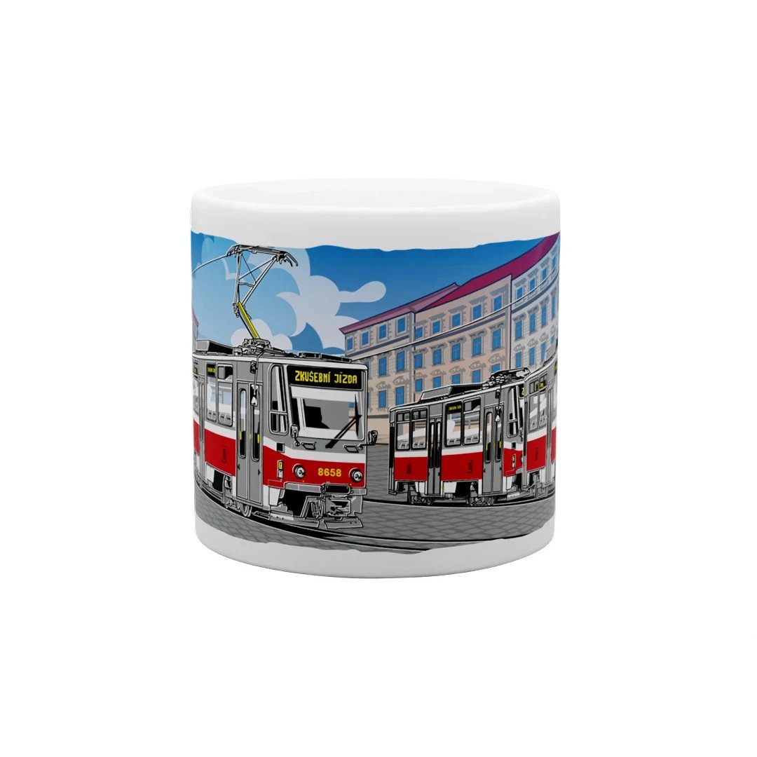 Ceramic mug Tram T6A5 170 ml