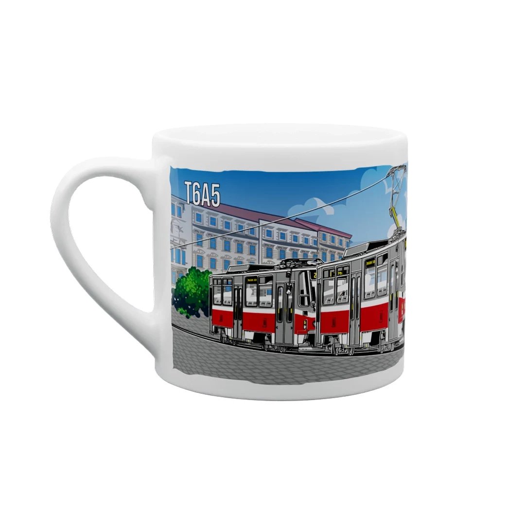 Ceramic mug Tram T6A5 170 ml