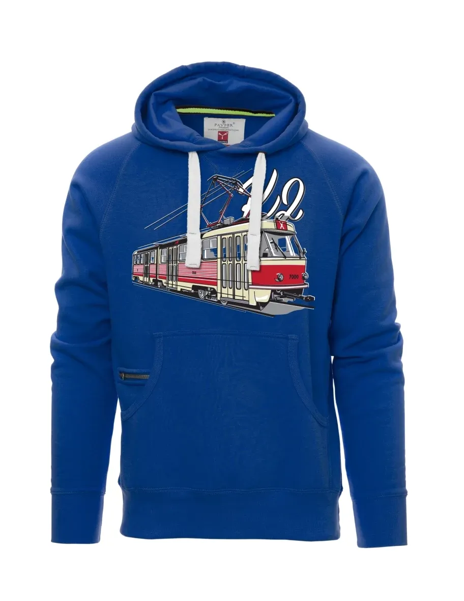 Blue men´s sweatshirt Tram K2