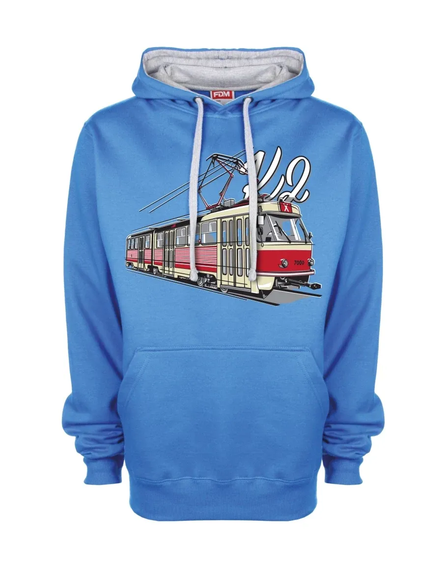 Grey-blue sweatshirt Tram K2