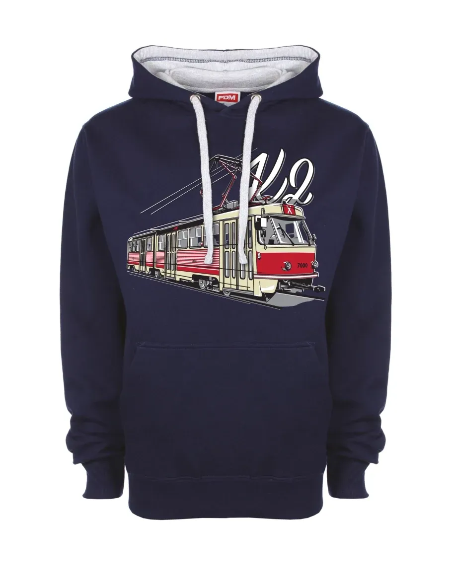 Grey-navy sweatshirt Tram K2