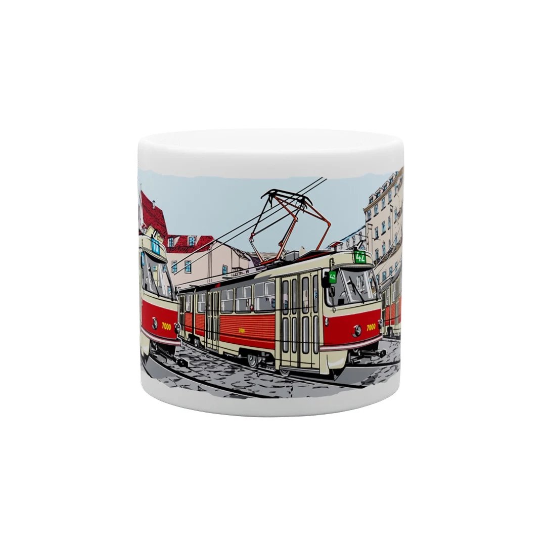 Ceramic mug Tram K2 170 ml