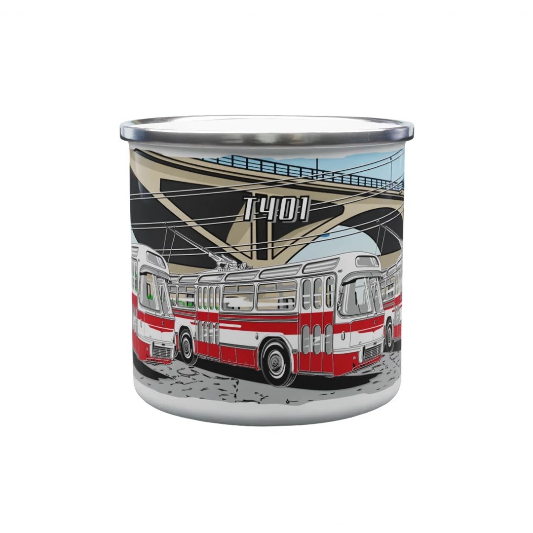 Tin mug Trolley  T401 330 ml
