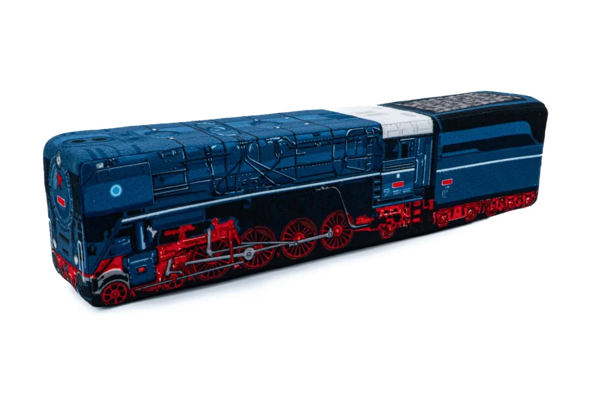Party set t-shirts with a plush toy on the motifs locomotive Albatros