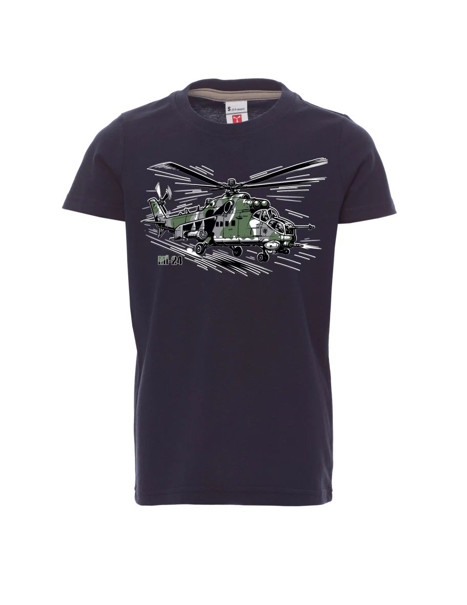 Navy children´s T-shirt Helicopter Mi-24