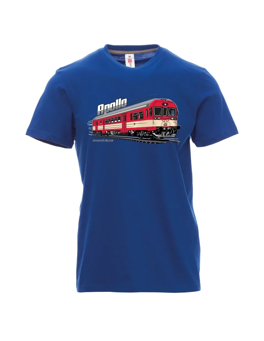 Blue men´s T-shirt Railcar 843 “Apollo”