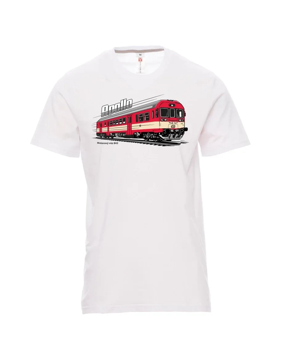 White men´s T-shirt Railcar 843 “Apollo”