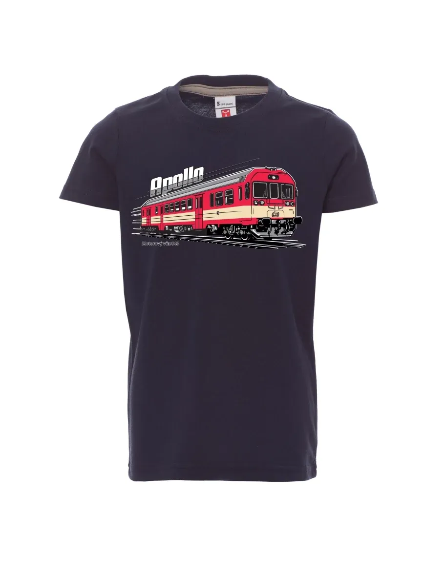 Navy children´s T-shirt Railcar 843 “Apollo”