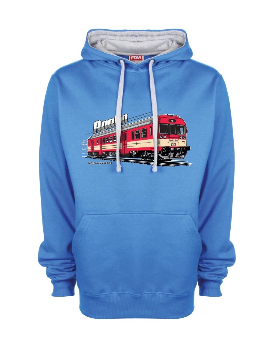 Grey-blue sweatshirt Railcar 843 “Apollo”