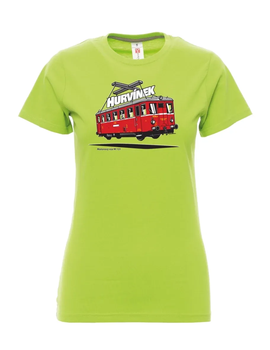 Lime women´s T-shirt Railcar M 131 “Hurvínek”