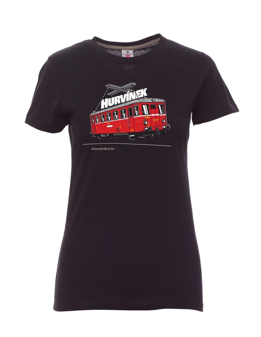 White women´s T-shirt Railcar M 131 “Hurvínek”