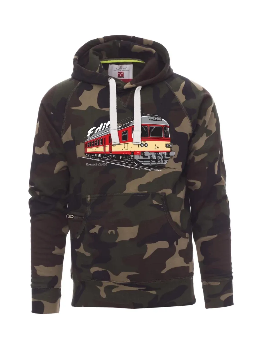 Camouflage men´s sweatshirt Railcar 854