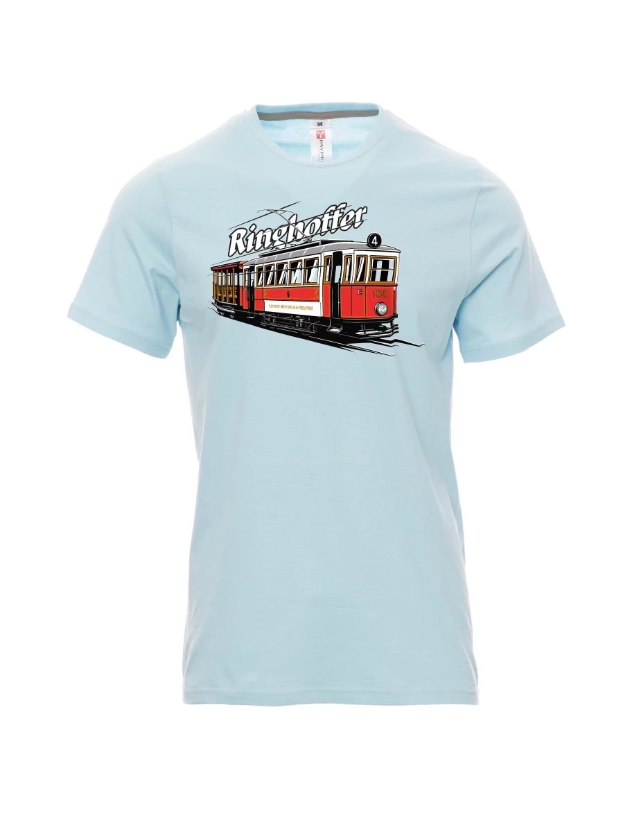 Pale blue men´s T-shirt Tram Ringhoffer