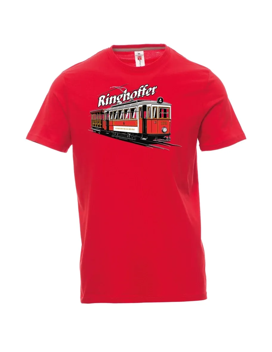 Red men´s T-shirt Tram Ringhoffer
