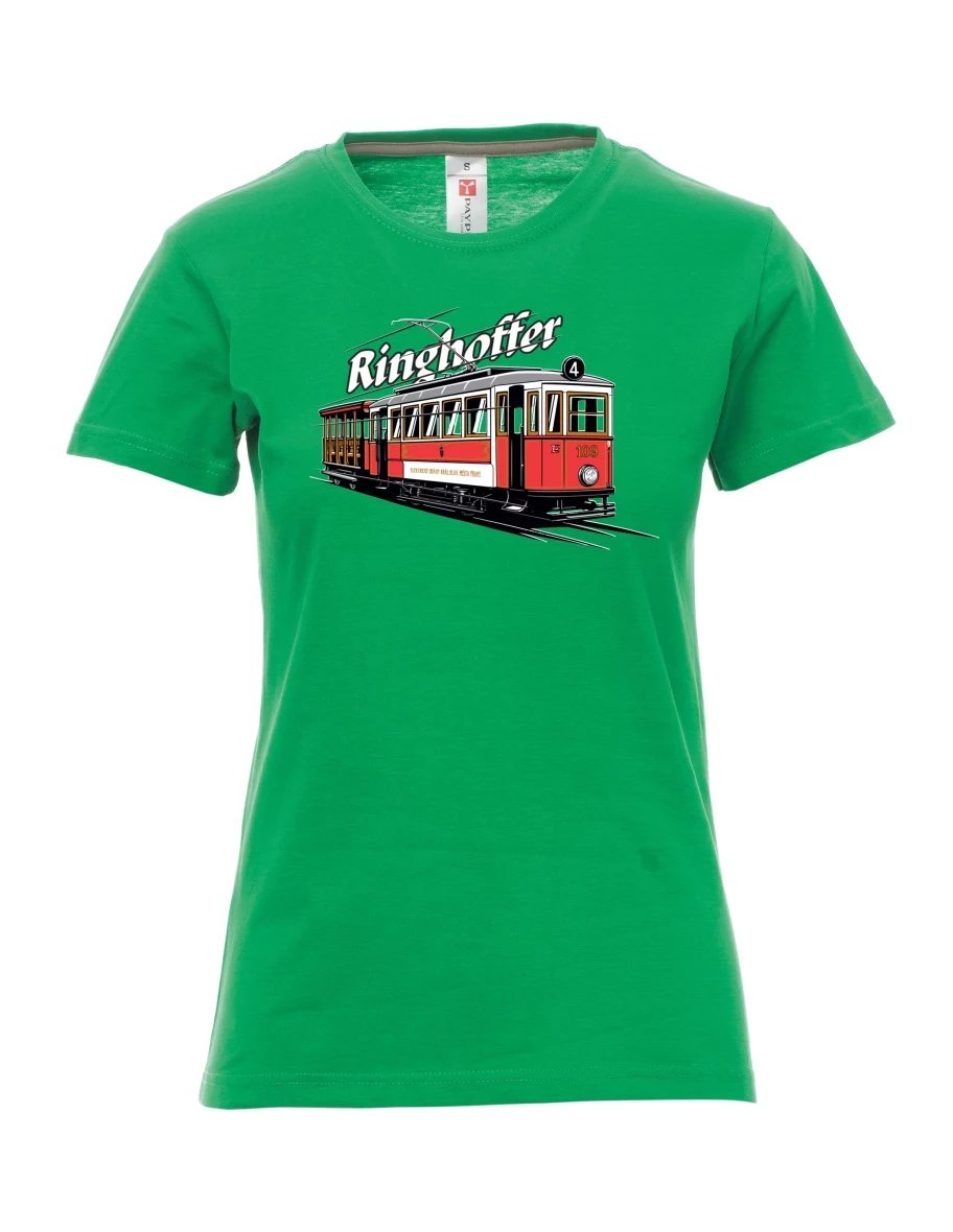 Green women´s T-shirt Tram Ringhoffer